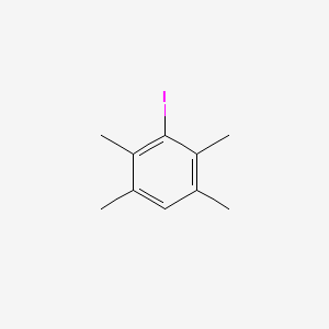 3-Iodo-1,2,4,5-tetramethylbenzene chemical structure (CAS 2100-25-6)