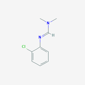 N'-(2-Chlorophenyl)-N,N-dimethylformimidamide chemical structure (CAS 2103-49-3)