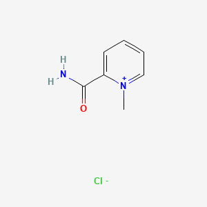 2-Carbamoyl-1-methylpyridin-1-ium chloride chemical structure (CAS 21032-31-5)