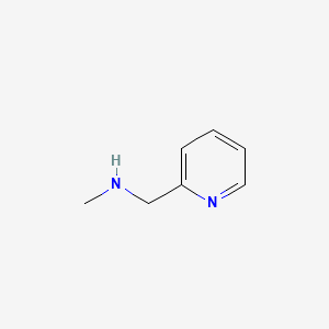 2-[(Methylamino)methyl]pyridine chemical structure (CAS 21035-59-6)