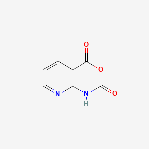 1H-Pyrido[2,3-d][1,3]oxazine-2,4-dione chemical structure (CAS 21038-63-1)