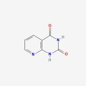 Pyrido[2,3-d]pyrimidine-2,4(1H,3H)-dione chemical structure (CAS 21038-66-4)
