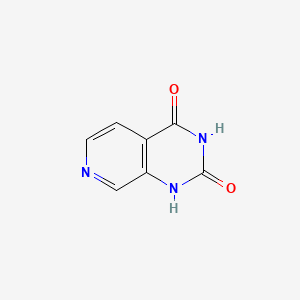 Pyrido[3,4-d]pyrimidine-2,4(1H,3H)-dione chemical structure (CAS 21038-67-5)