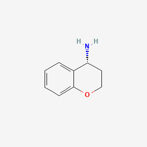 (R)-Chroman-4-amine chemical structure (CAS 210488-55-4)