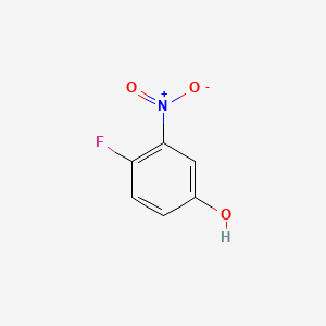 4-Fluoro-3-nitrophenol chemical structure (CAS 2105-96-6)