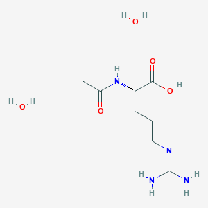 Ac-Arg-OH dihydrate chemical structure (CAS 210545-23-6)