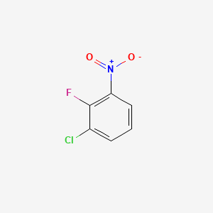 3-Chloro-2-fluoronitrobenzene chemical structure (CAS 2106-49-2)