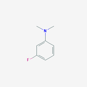 3-Fluoro-N,N-dimethylaniline chemical structure (CAS 2107-43-9)