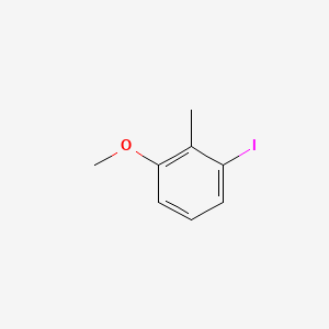 1-Iodo-3-methoxy-2-methylbenzene chemical structure (CAS 21093-09-4)