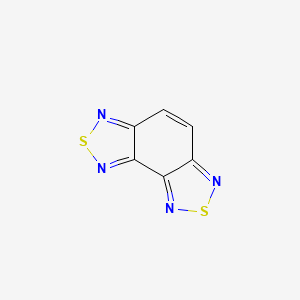 Benzo[1,2-c:3,4-c']bis([1,2,5]thiadiazole) chemical structure (CAS 211-16-5)