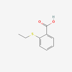 2-(Ethylthio)benzoic acid chemical structure (CAS 21101-79-1)