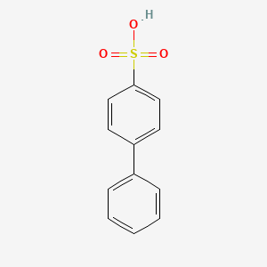 [1,1'-Biphenyl]-4-sulfonic acid chemical structure (CAS 2113-68-0)