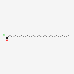 Docosanoyl chloride chemical structure (CAS 21132-76-3)
