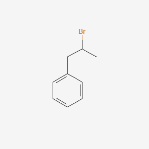 (2-Bromopropyl)benzene chemical structure (CAS 2114-39-8)