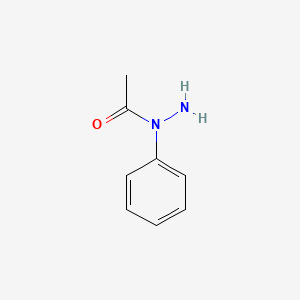 N-Phenylacetohydrazide chemical structure (CAS 2116-41-8)