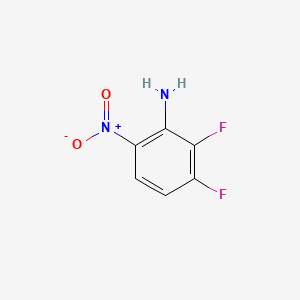 2,3-Difluoro-6-nitroaniline chemical structure (CAS 211693-73-1)