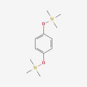 1,4-Bis((trimethylsilyl)oxy)benzene chemical structure (CAS 2117-24-0)