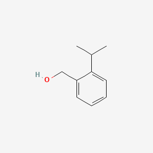 (2-Isopropylphenyl)methanol chemical structure (CAS 21190-34-1)
