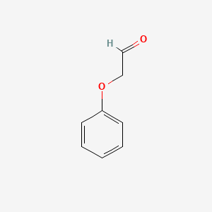 2-Phenoxyacetaldehyde chemical structure (CAS 2120-70-9)