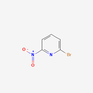 2-Bromo-6-nitropyridine chemical structure (CAS 21203-78-1)