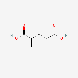 2,4-Dimethylpentanedioic acid chemical structure (CAS 2121-67-7)