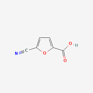 5-Cyanofuran-2-carboxylic acid chemical structure (CAS 212197-74-5)