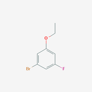 1-Bromo-3-ethoxy-5-fluorobenzene chemical structure (CAS 212307-87-4)