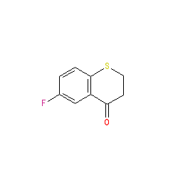 6-Fluorothiochroman-4-one chemical structure (CAS 21243-18-5)