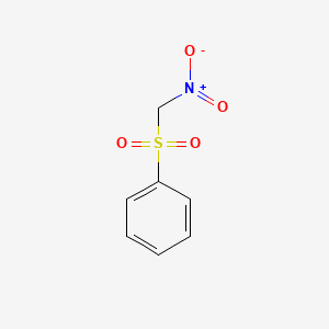 Nitromethylphenylsulfone chemical structure (CAS 21272-85-5)