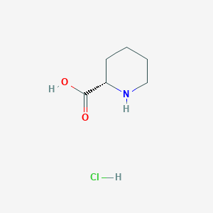 (S)-Piperidine-2-carboxylic acid hydrochloride chemical structure (CAS 2133-33-7)