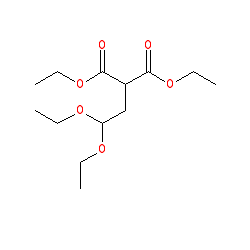 Diethyl 3,3-Diethoxypropane-1,1-dicarboxylate chemical structure (CAS 21339-47-9)