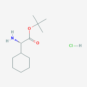 H-Chg-OtBu.HCl chemical structure (CAS 213475-52-6)