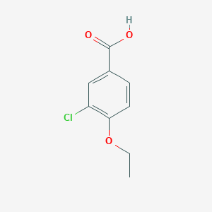 3-Chloro-4-ethoxybenzoic acid chemical structure (CAS 213598-15-3)