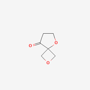 2,5-Dioxaspiro[3.4]octan-8-one chemical structure (CAS 2137714-50-0)