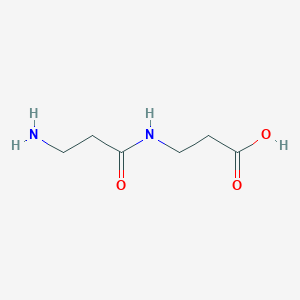 3-(3-Aminopropanamido)propanoic acid chemical structure (CAS 2140-53-6)