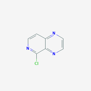 5-Chloropyrido[3,4-b]pyrazine chemical structure (CAS 214045-82-6)