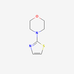 4-(Thiazol-2-yl)morpholine chemical structure (CAS 21429-06-1)