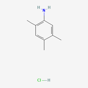 2,4,5-Trimethylaniline hydrochloride chemical structure (CAS 21436-97-5)