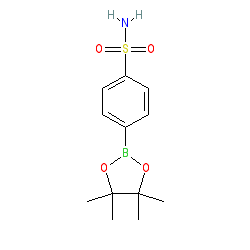 4-(4,4,5,5-Tetramethyl-1,3,2-dioxaborolan-2-yl)benzenesulfonamide chemical structure (CAS 214360-51-7)
