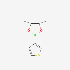 Thiophene-3-boronic acid, pinacol ester chemical structure (CAS 214360-70-0)