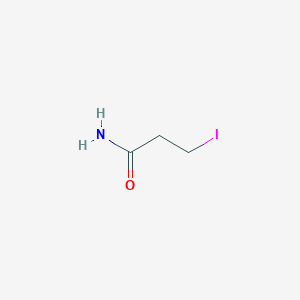 3-Iodopropanamide chemical structure (CAS 21437-81-0)