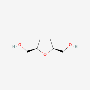 (cis-Tetrahydrofuran-2,5-diyl)dimethanol chemical structure (CAS 2144-40-3)