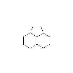 Dodecahydroacenaphthylene chemical structure (CAS 2146-36-3)