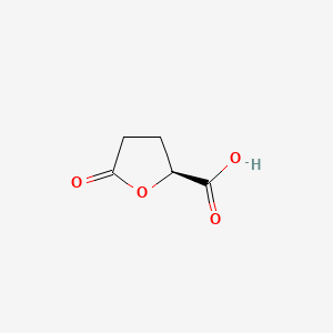 (S)-5-Oxo-2-tetrahydrofurancarboxylic Acid chemical structure (CAS 21461-84-7)