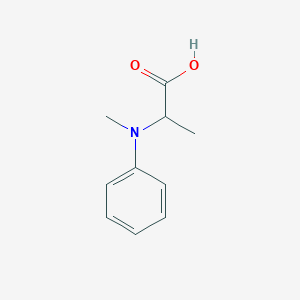 N-Methyl-N-phenylalanine chemical structure (CAS 214709-71-4)