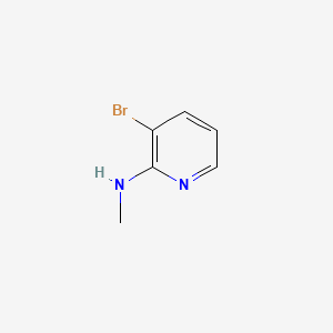 3-Bromo-N-methylpyridin-2-amine chemical structure (CAS 214977-38-5)