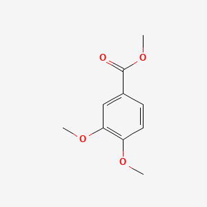 Methyl 3,4-dimethoxybenzoate chemical structure (CAS 2150-38-1)
