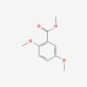 Methyl 2,5-dimethoxybenzoate chemical structure (CAS 2150-40-5)