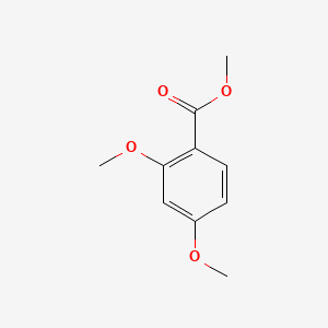 Methyl 2,4-dimethoxybenzoate chemical structure (CAS 2150-41-6)