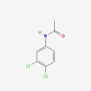 N-(3,4-Dichlorophenyl)acetamide chemical structure (CAS 2150-93-8)